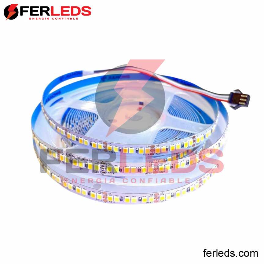 CINTA LED 3 TIEMPOS (TRICOLOR) - 12V - 2835(240)L/M