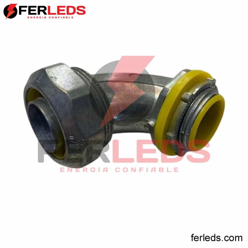 FERLEDS - CONECTOR CURVO HERMETICO 2´´ UL