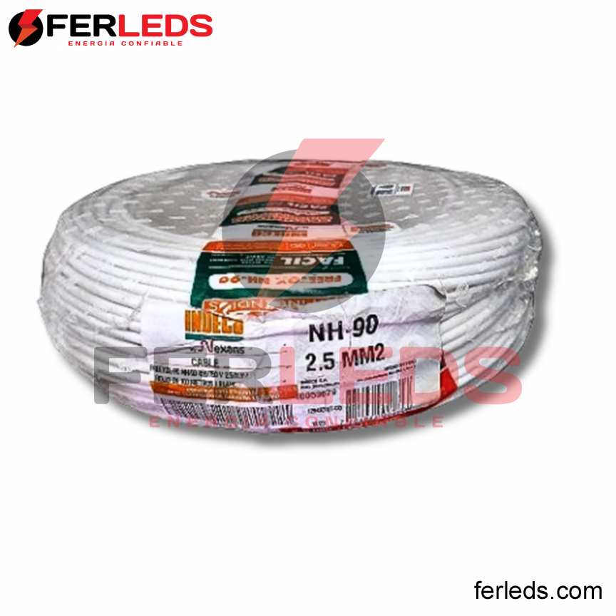 FERLEDS. INDECO CABLE NH-90 2.5MM2 BLANCO