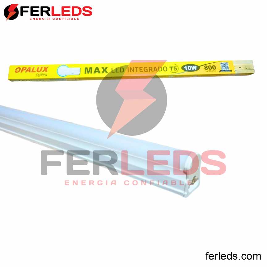 FERLEDS. OPALUX MAX LED INTEGRADO T5 - LUZ CALIDA - 10W - 90CM