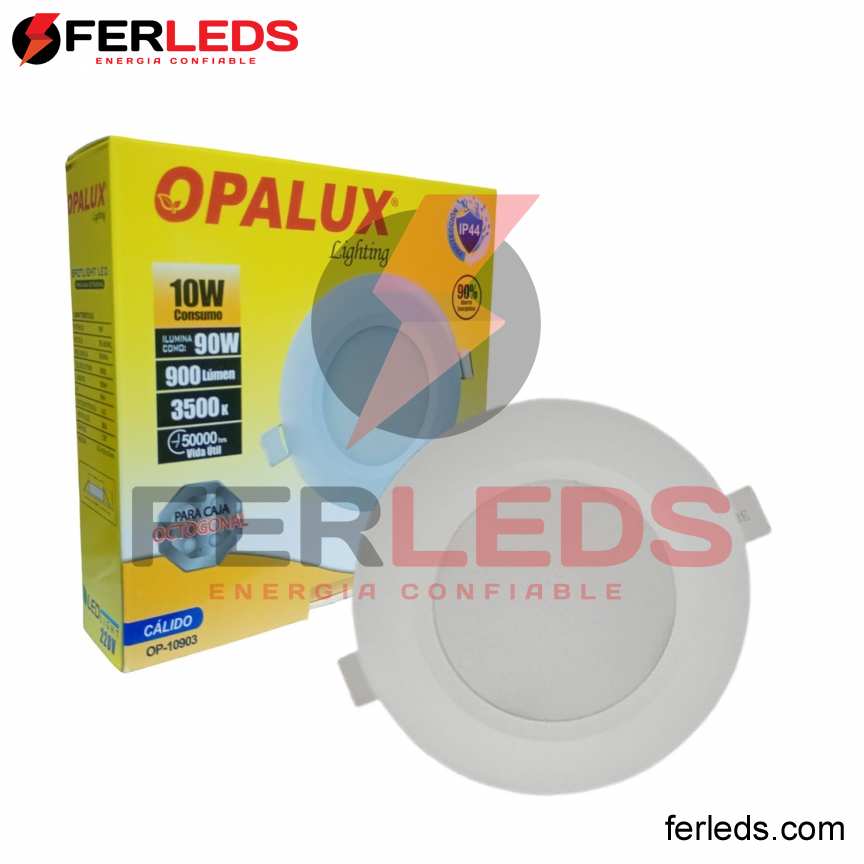 OPALUX SPOTLIGHT LED CALIDO - 10W-3000K-