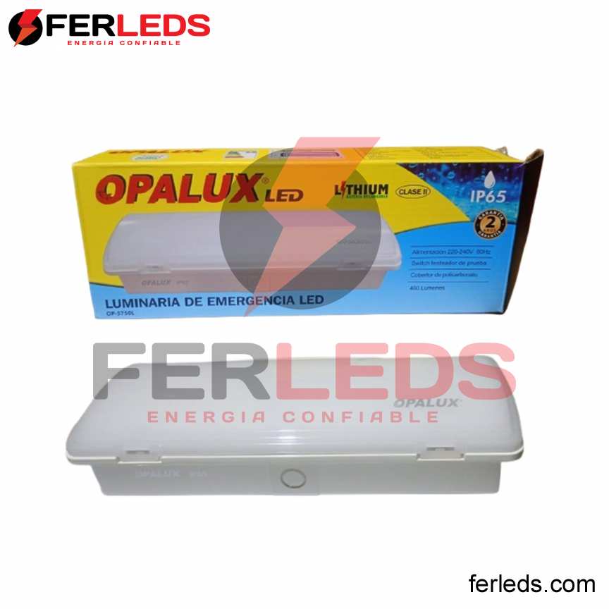 OPALUX LUMINARIA DE EMERGENCIA LED