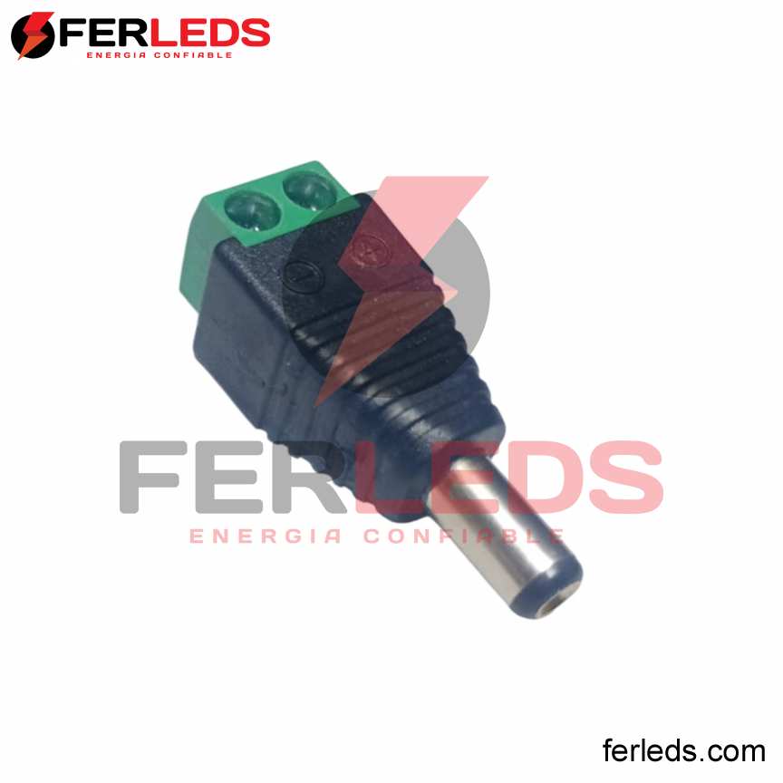 CONECTOR DE CORRIENTE  MACHO TIPO BALUN