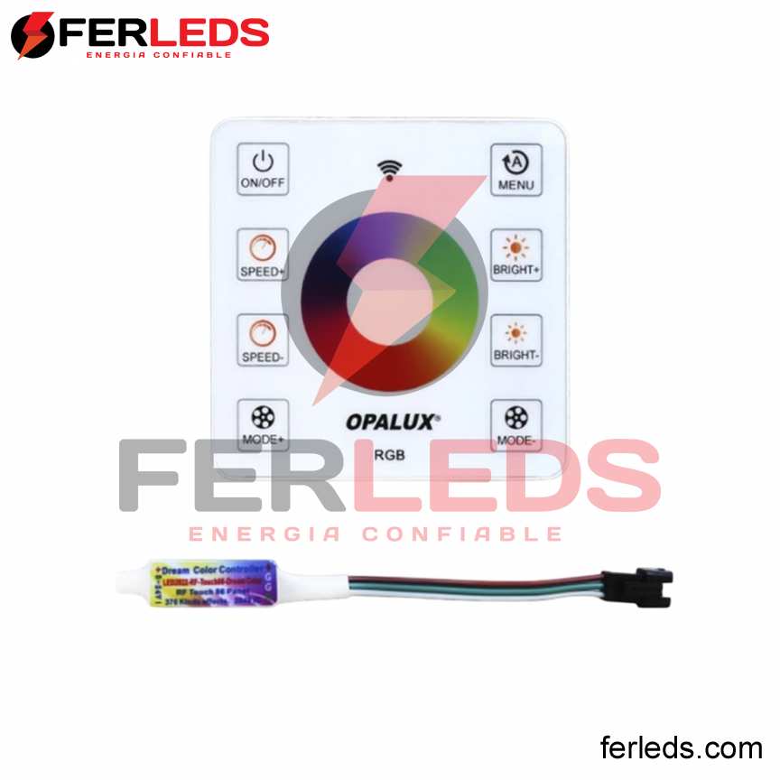 OPALUX CONTROLADOR TACTIL DE CINTA LED RGB - 5/24V